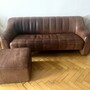 DS-44 Sofa 3-Sitzer & Hocker Leder Braun 6