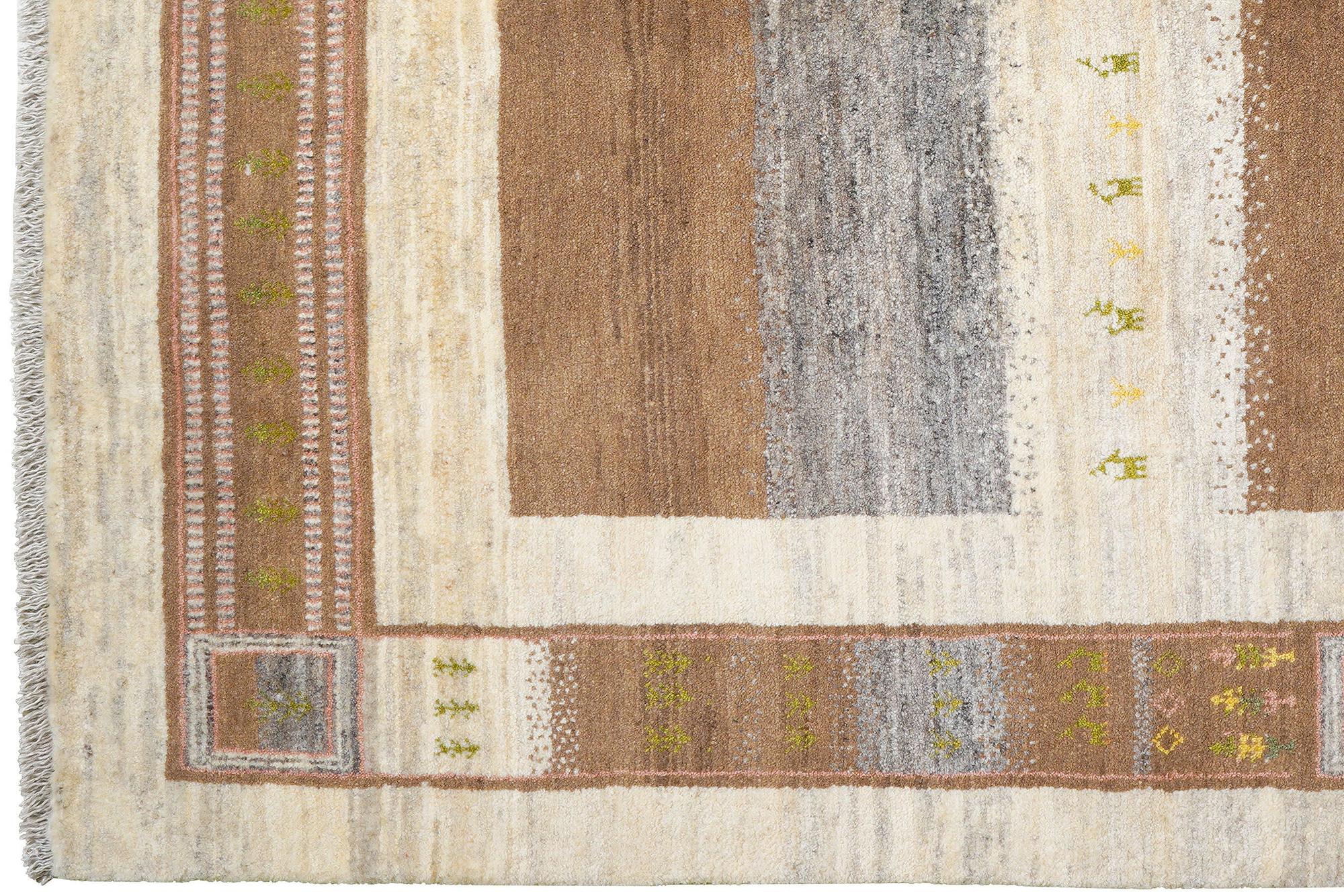 Rizbaf Gabbeh Rug Wool Multicolored 1