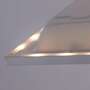LED-Deckenleuchte 2-flammig Kunststoff Metall Transparent 3