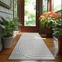 Outdoorteppich Desert 1301 Polypropylen Grau 80 x 150 cm 2