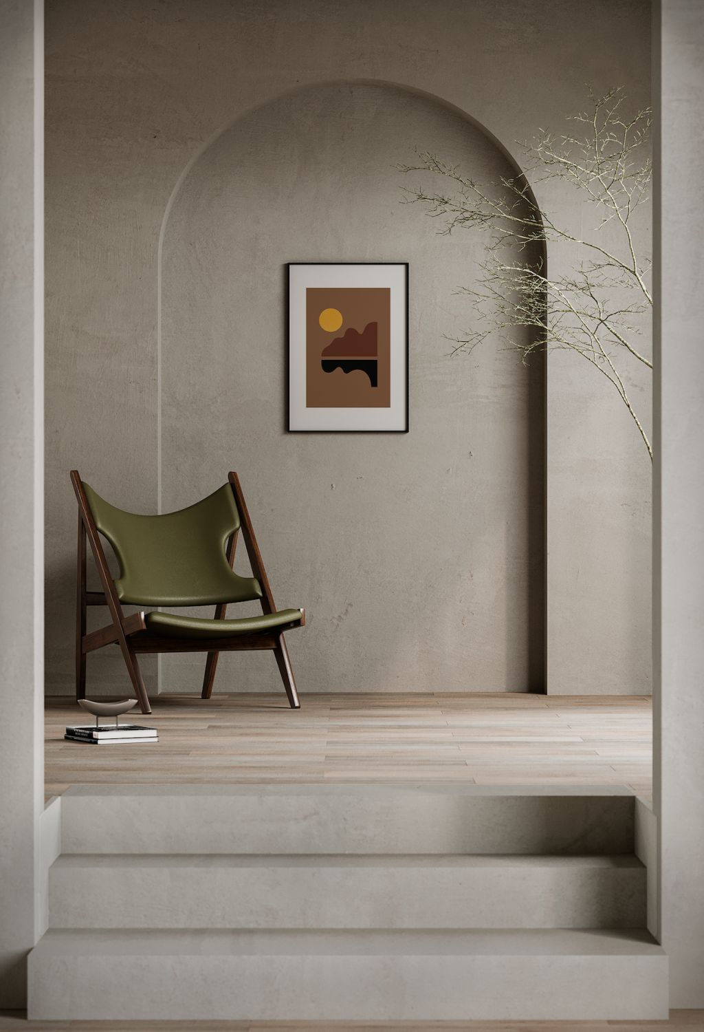 Malibu Poster Mehrfarbig ohne Rahmen 1