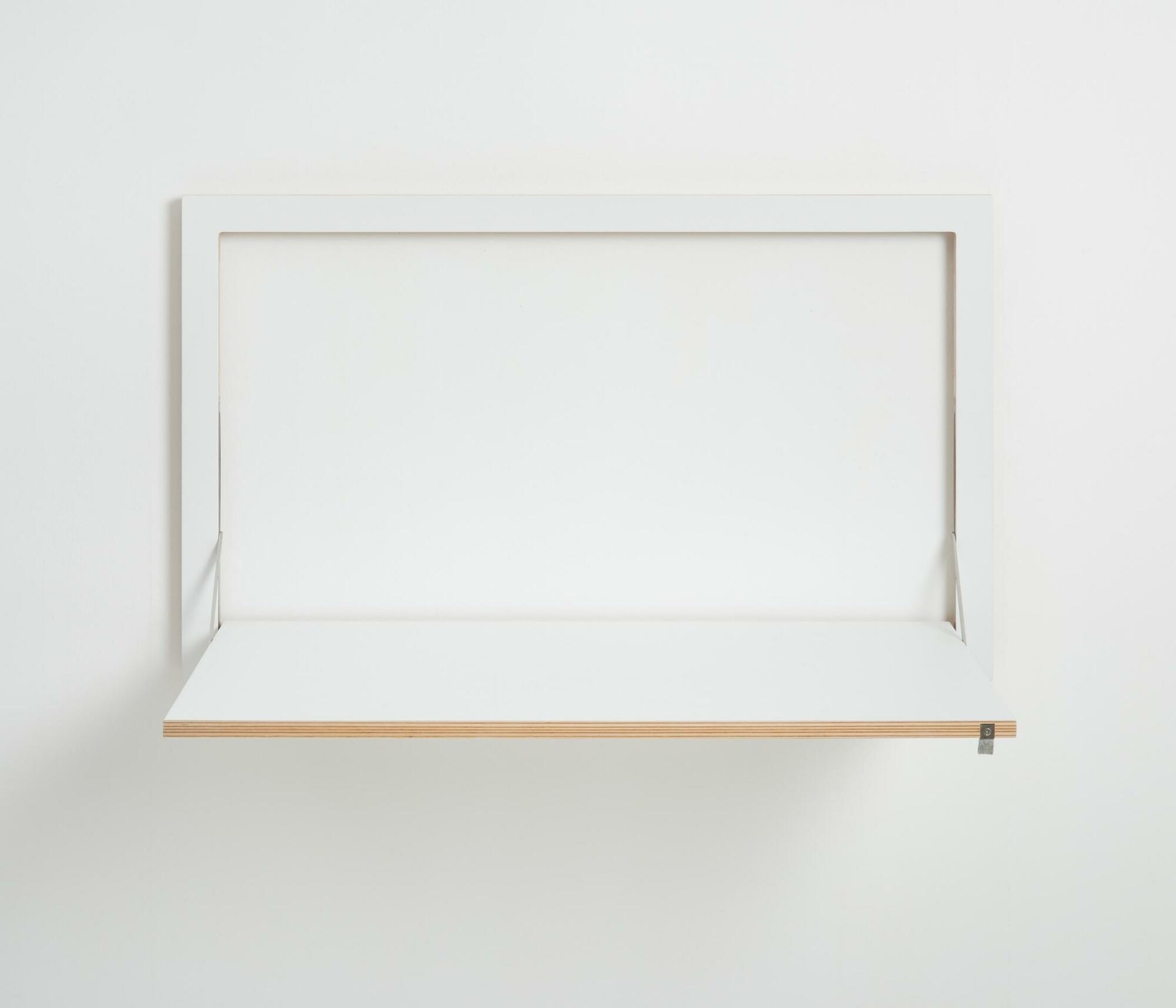Fläpps Secretary Wood White 100 x 60 cm 1