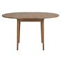 Viona Table Extendable Brown Ø 100cm 5