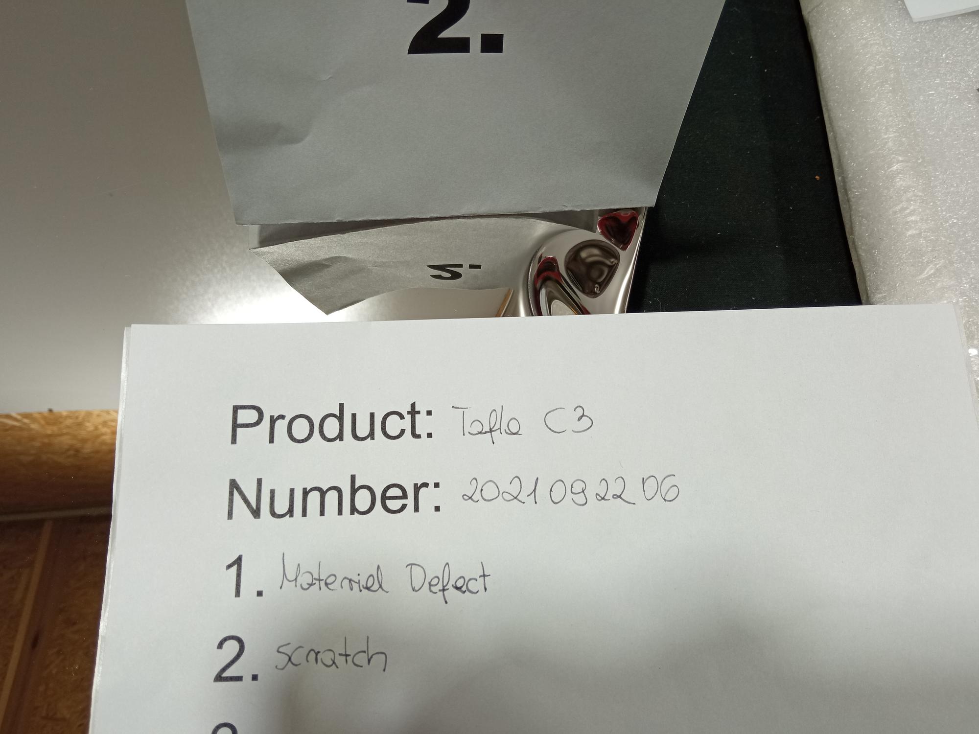 Tafla Spiegel C3 Edelstahl Inox Poliert Silber 5