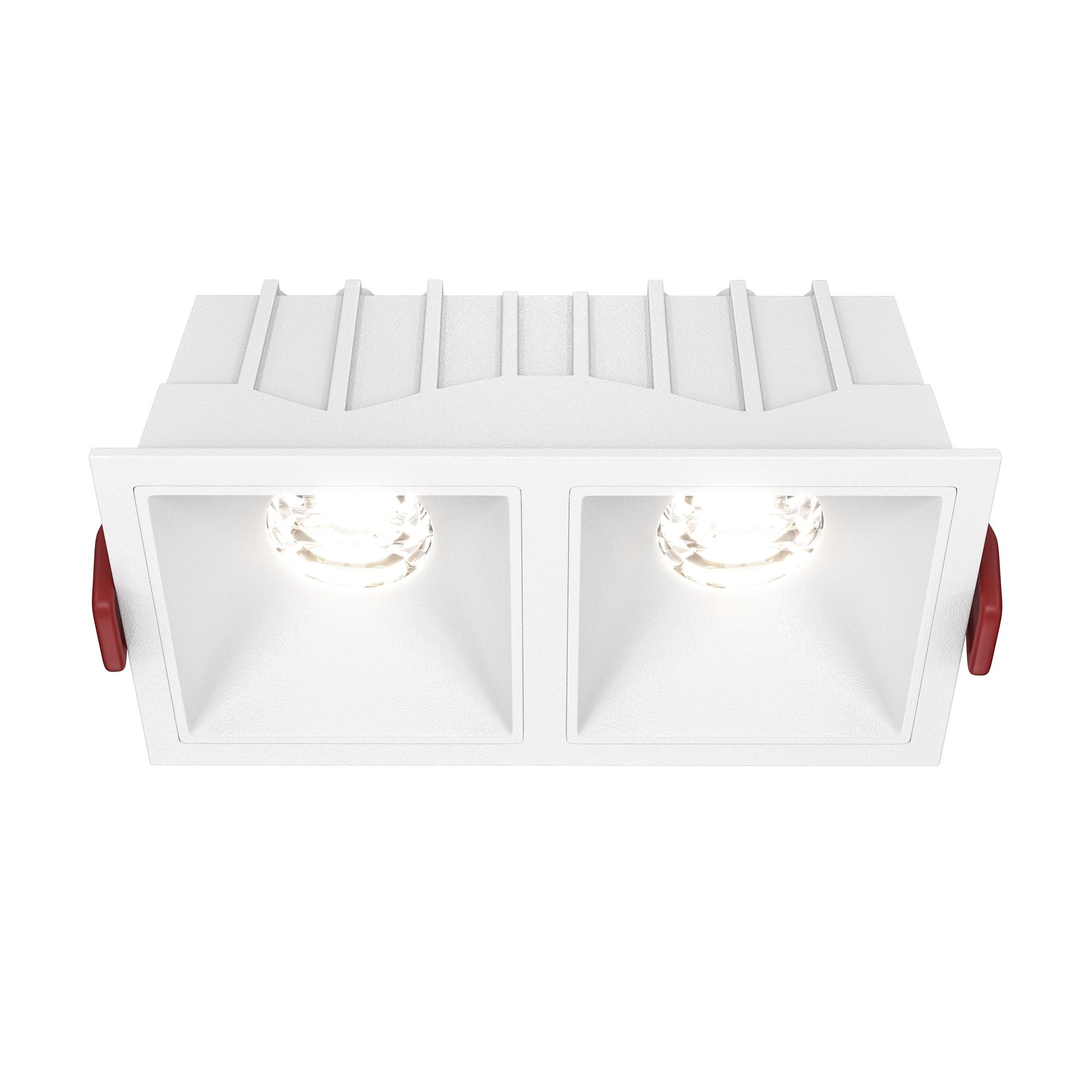 Alfa LED Recessed light Aluminium White 0