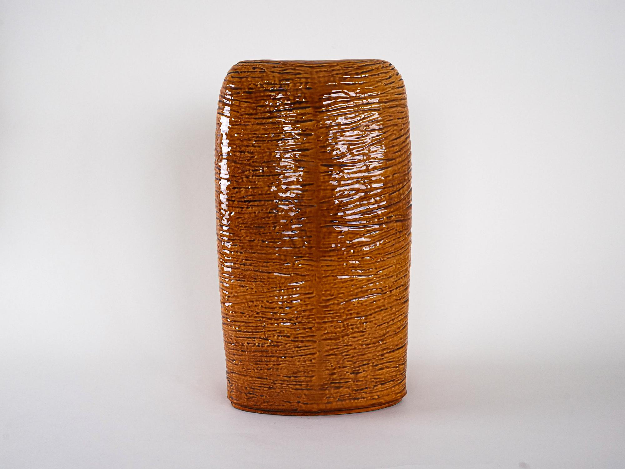 Ceramic vase Brown 2