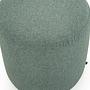 Pouf No. 8 Straight Fabio Grey Green 5