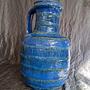 Vintage Vase Ceramic Blue 1
