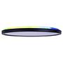 Carlo LED-Deckenleuchte Kunststoff Schwarz 29cm 2