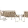 Tina Sofa-Set Polyrattan Stahl Cream 7