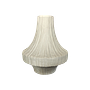 Vintage Vase Porzellan Weiß 0
