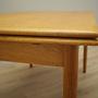 Dining table ash wood 1970s 12