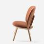 Loungestuhl Eschenholz Velour Terracotta 3