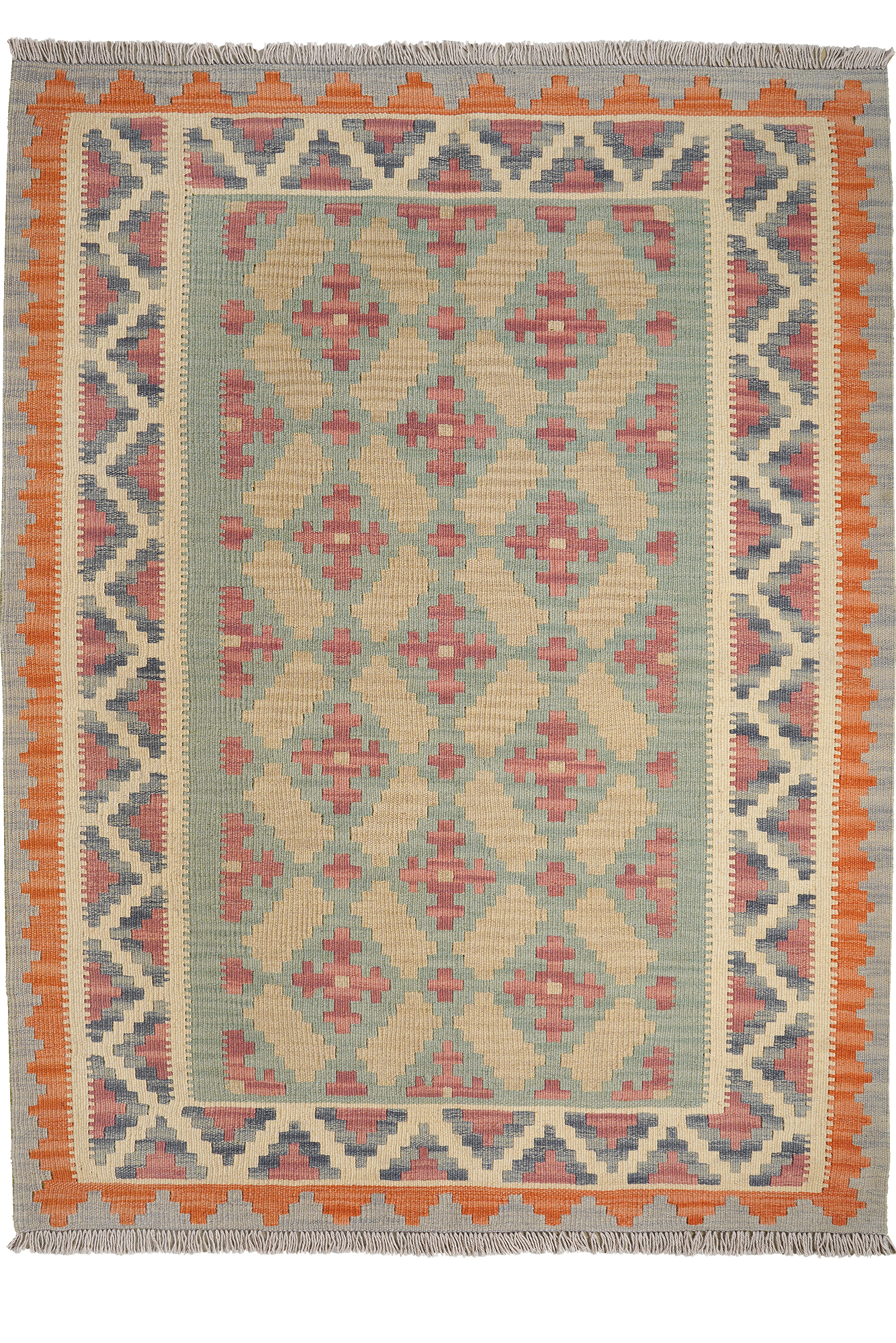 Kelim Gashgai Wool Multicolored 0