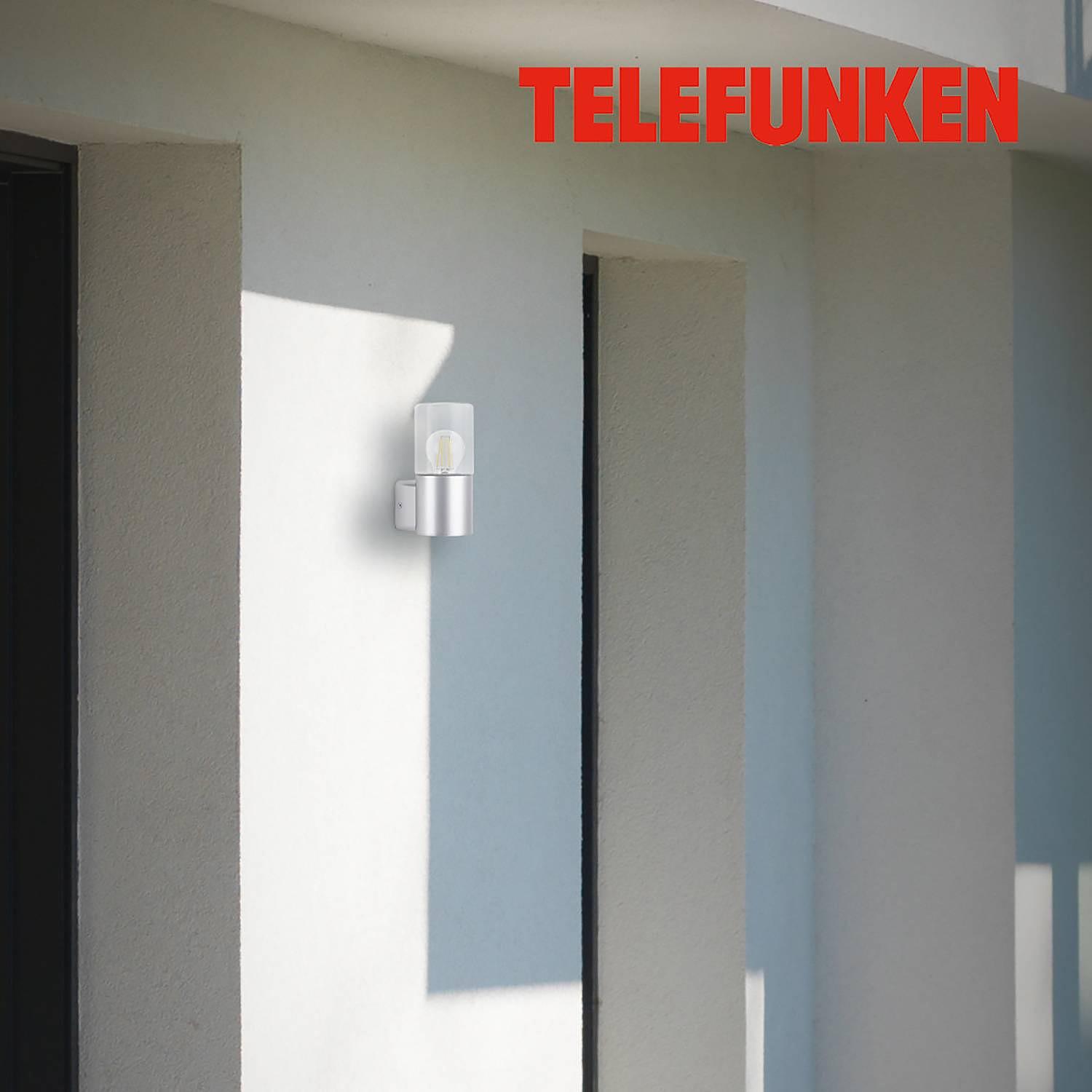 Ampolo Außenwandleuchte Polyacryl Aluminium 1-flammig 3