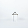 Eron Werzalit Hocker Metall Textil Grau 3