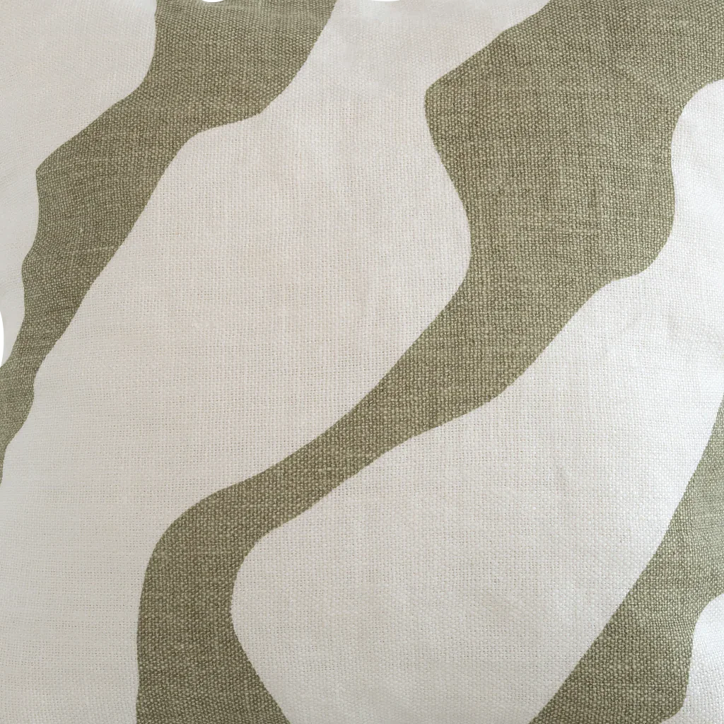 Flusso Cushion Moss Stone 3