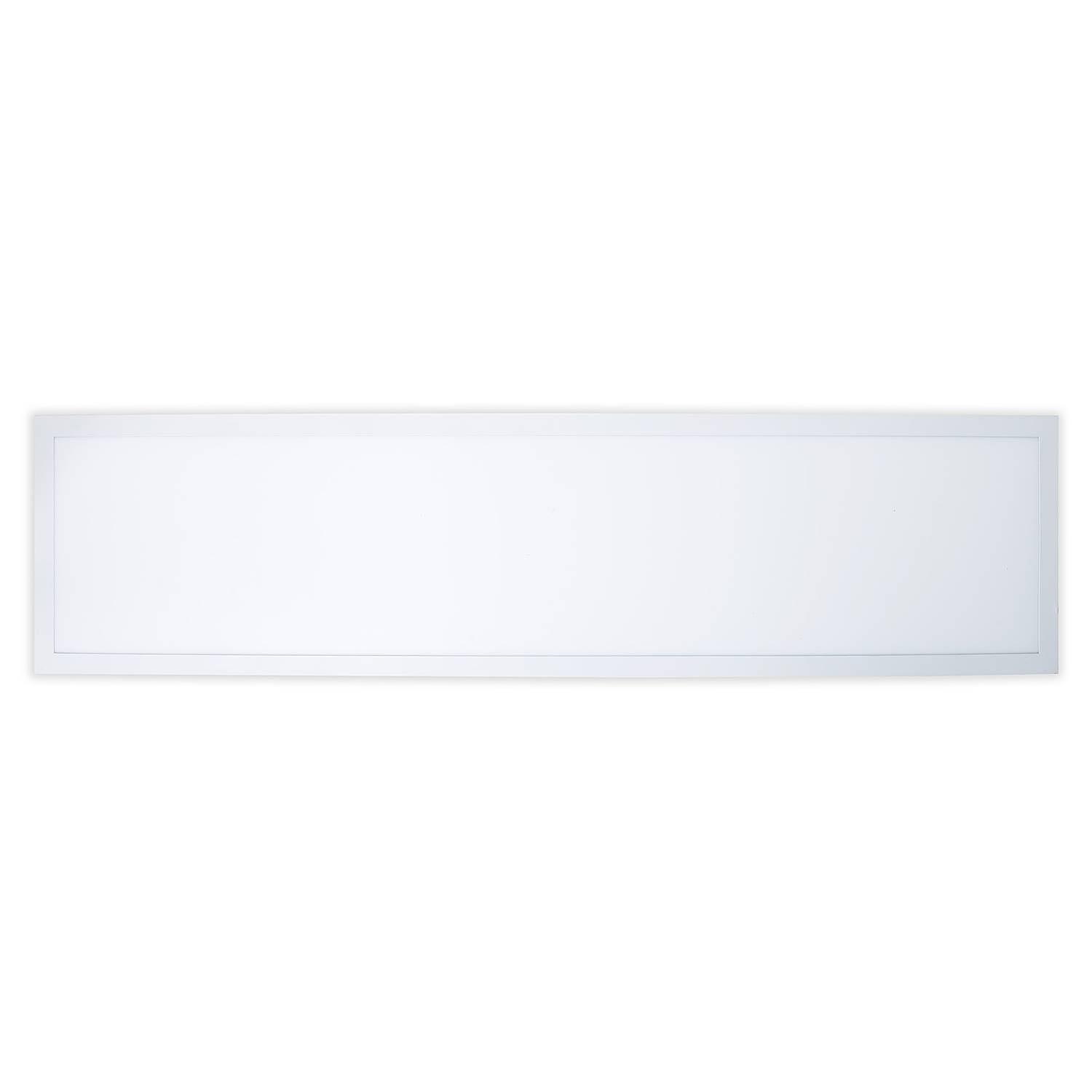LED-Panel Nicola Aluminium Acrylglas Weiß 120 x 30 cm 4