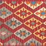 Kelim Gashgai Wool Multicolored 5