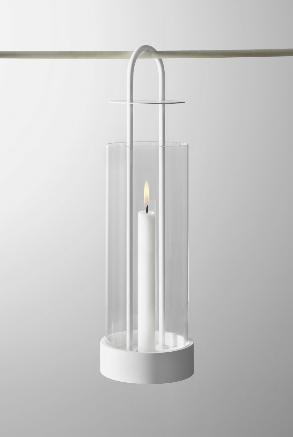 Lotus Hurricane Laterne Weiß 2