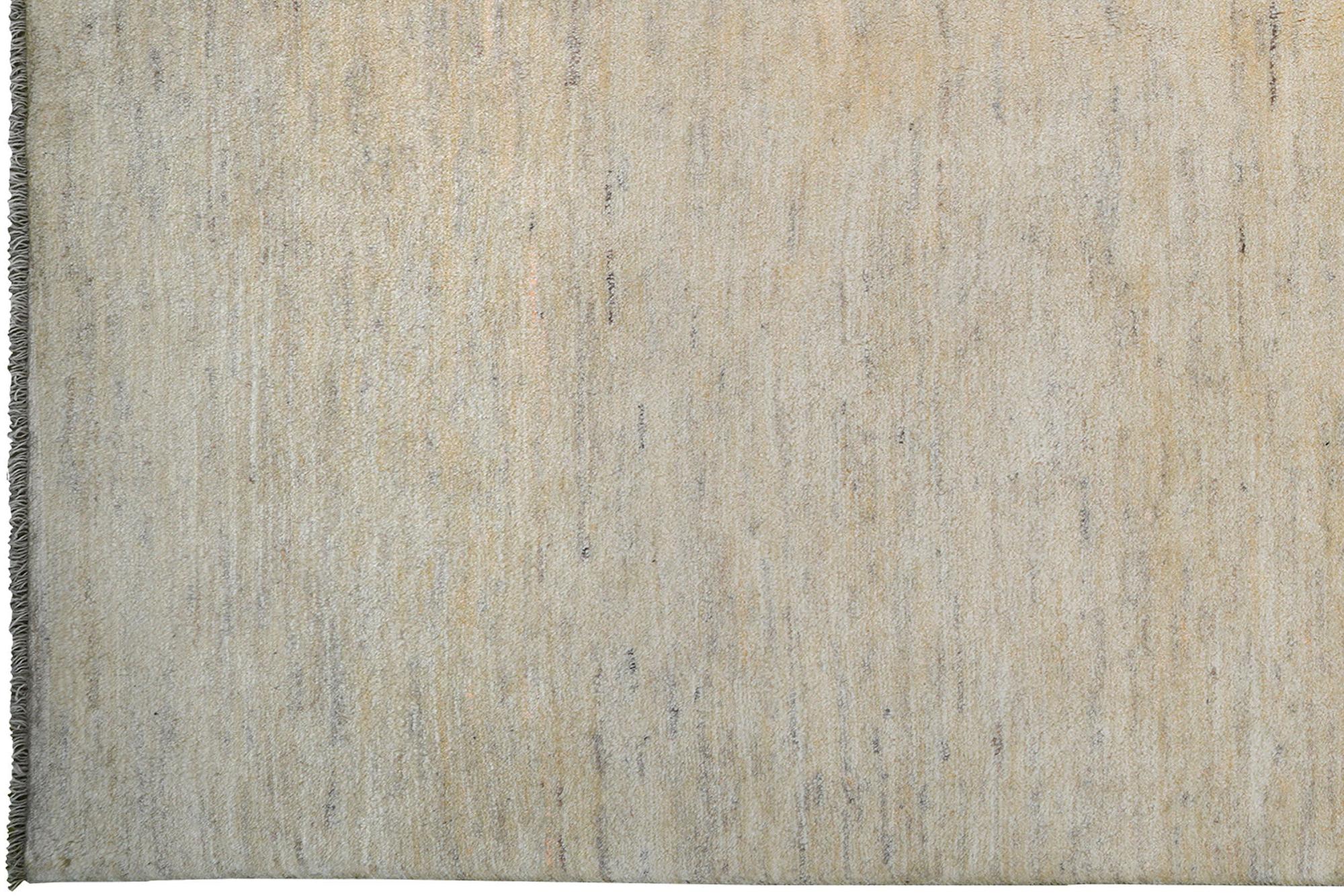Gabbeh Teppich Wolle Beige 1