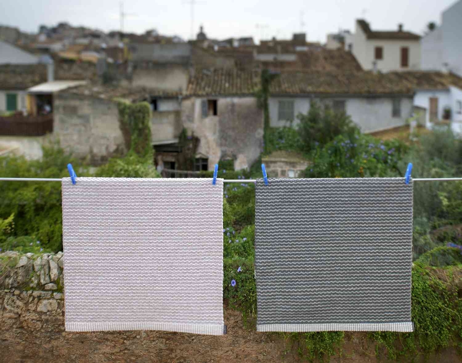 Mono Teppich White Weiß 1