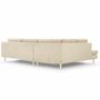 Nelson Ecksofa Récamiere Links Form Cream 2