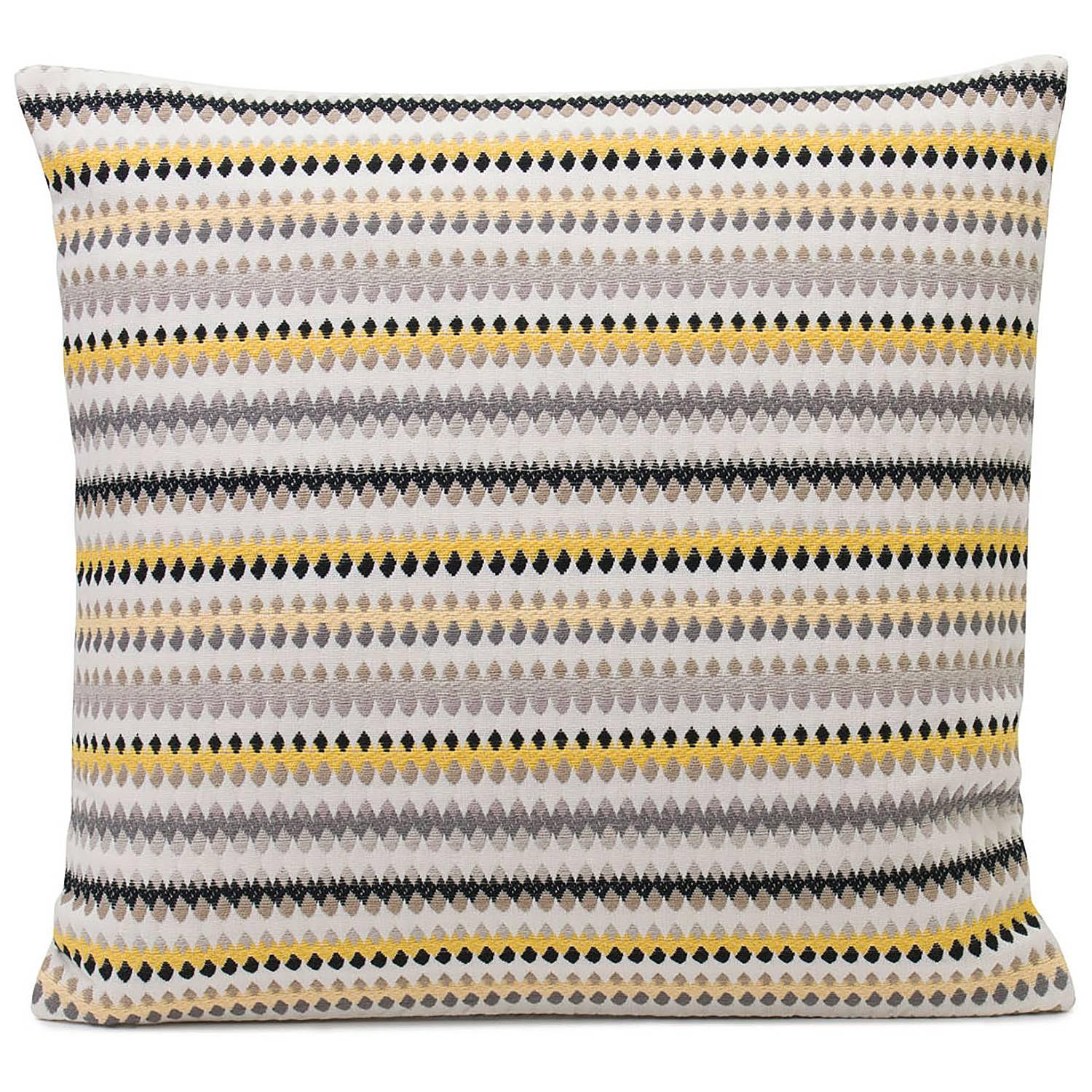 Kissenhülle Colibri Baumwolle Senfgelb 40 x 40 cm 0