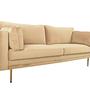 Boom Sofa 3-Seater Velvet Cream 2