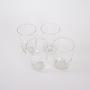 4x Gläser Transparent 4