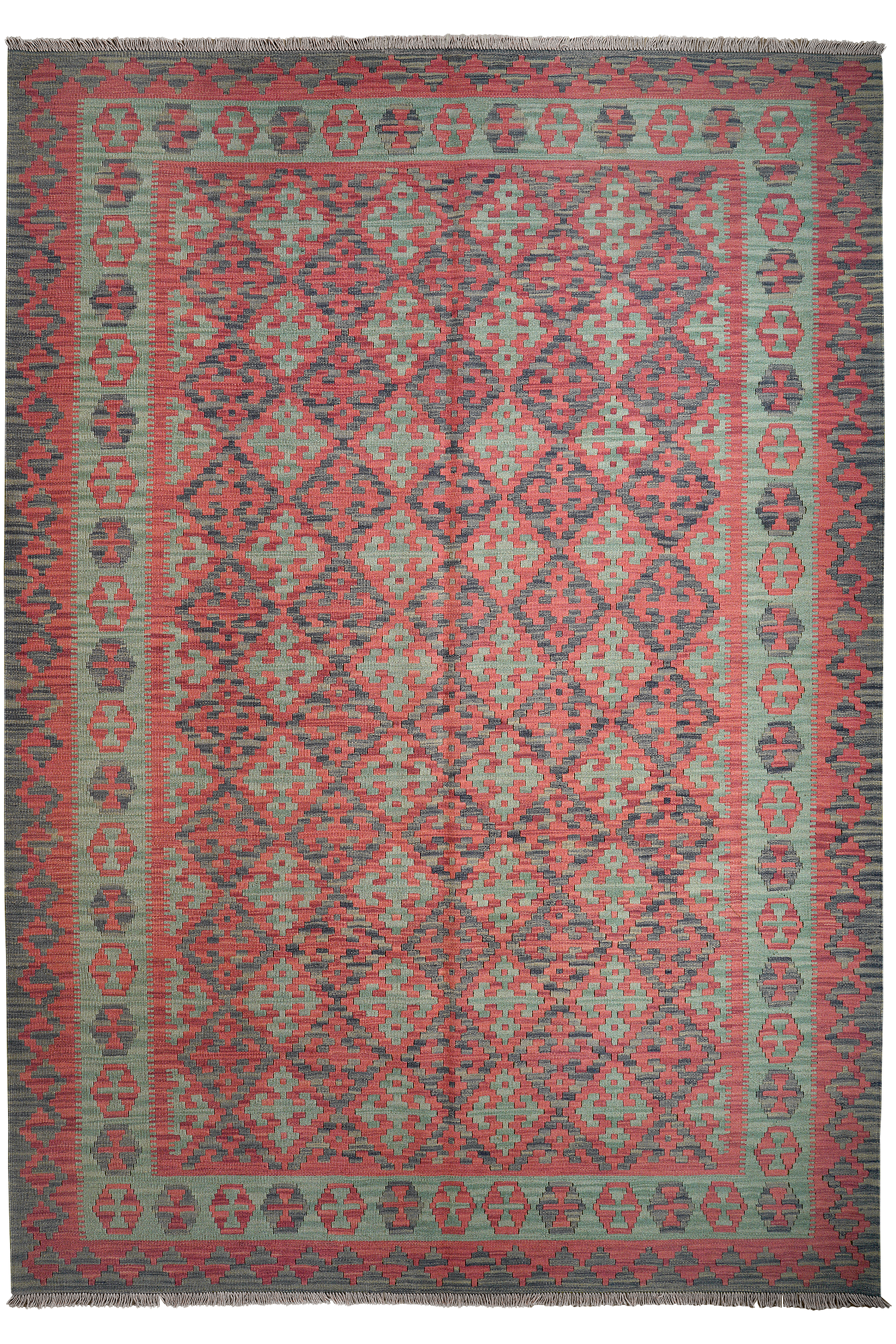 Kilim Gashgai Teppich Braun 0