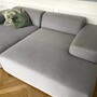 Pyllow Sofa 2-Sitzer Textil Grau 1