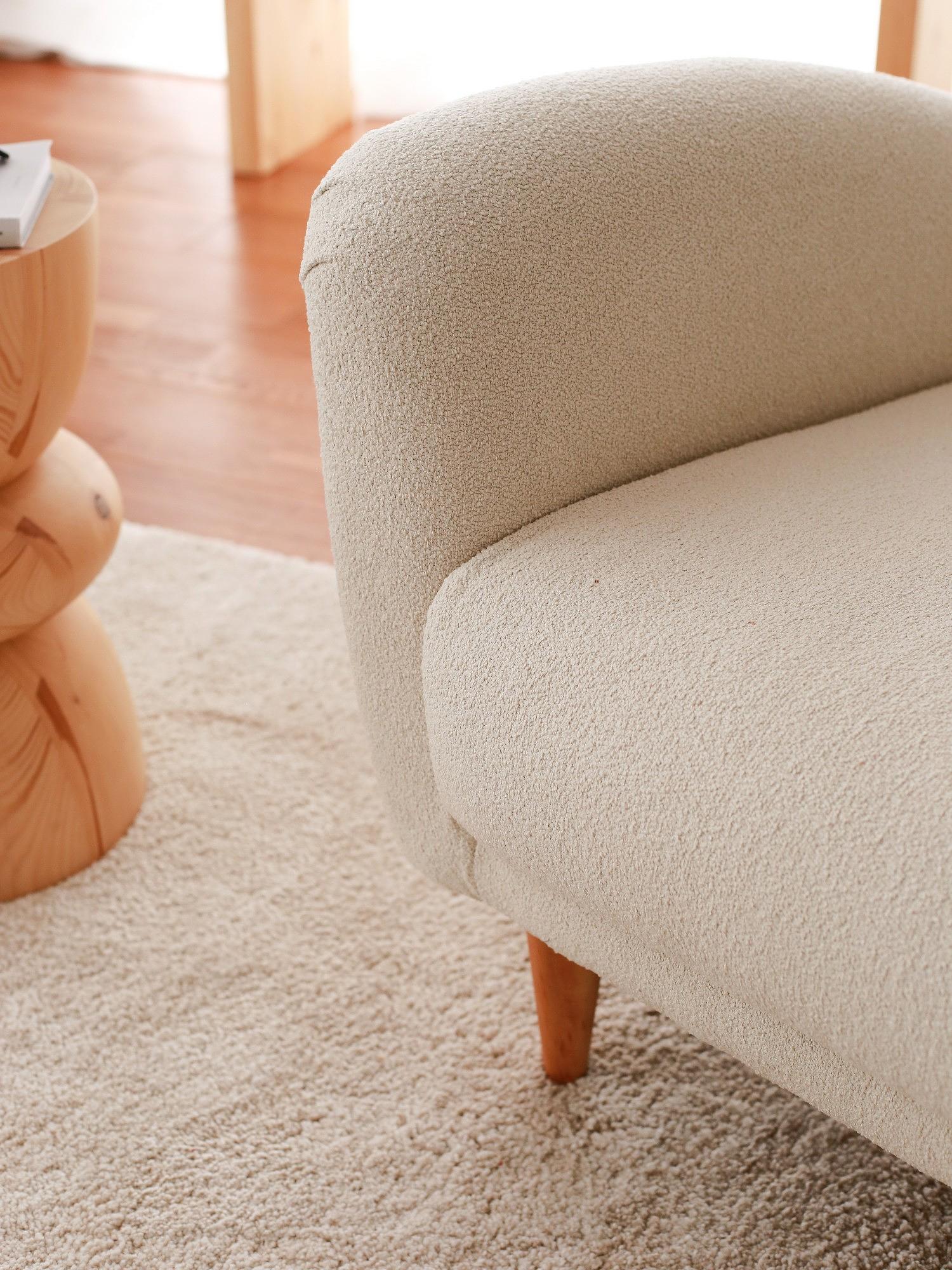 Teddy Sessel Textile Weiß 3