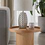 Table lamp MARLENE 1-light ceramic textile 3