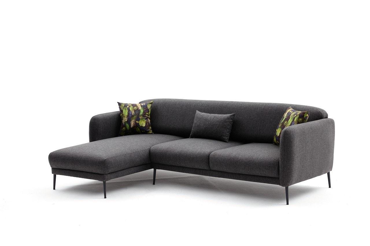 Venus Sofa Récamiere Links Anthrazit 7