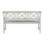 Gartenbank Holz Grau 3