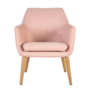 Loungesessel Webstoff Stefka Rosa 3