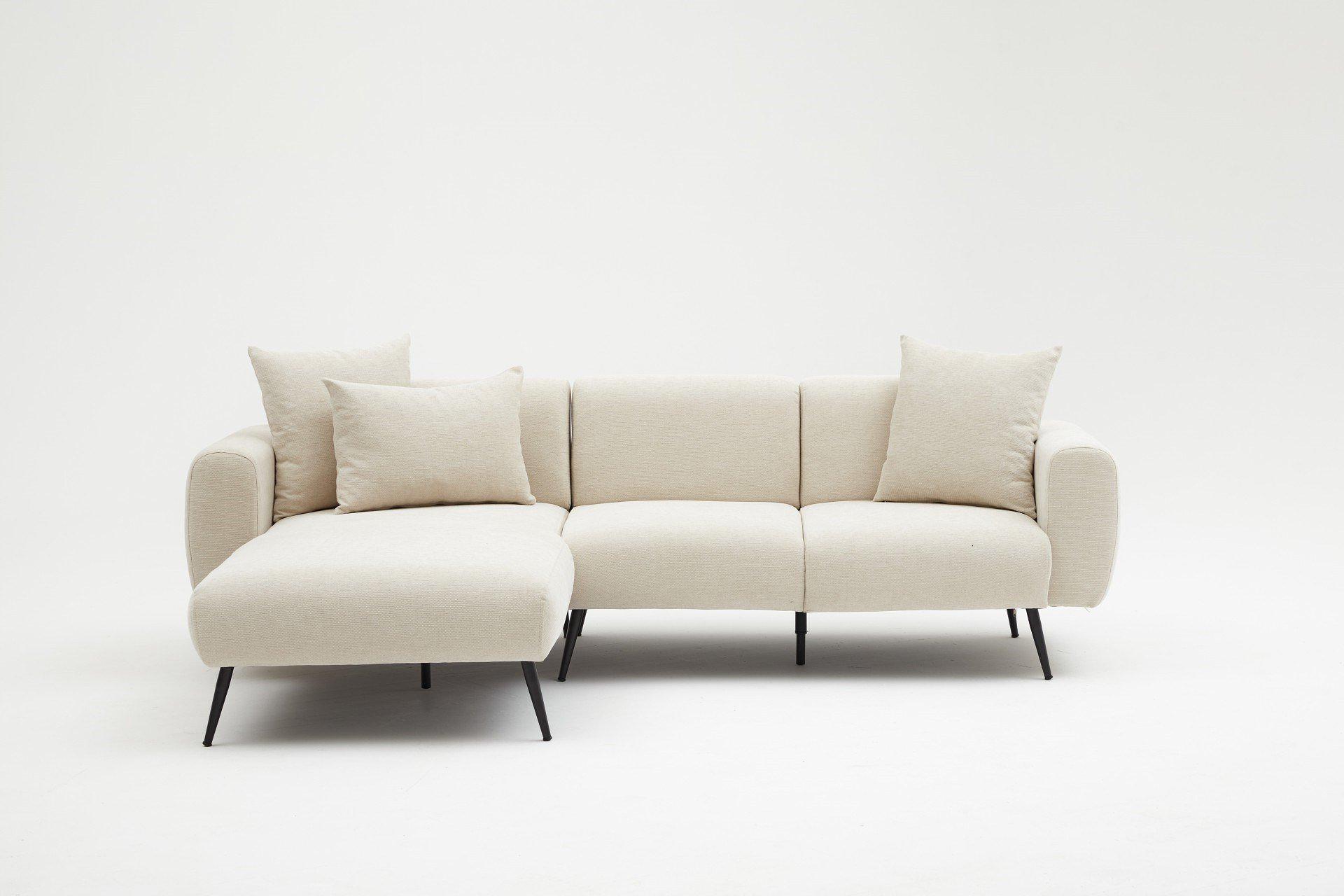 Side Sofa Récamiere Links Creme 7