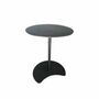 Drops Outdoor Beistelltisch Aluminium Grau  2