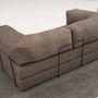 Comfort Schlafsofa 2-Sitzer Grau 3