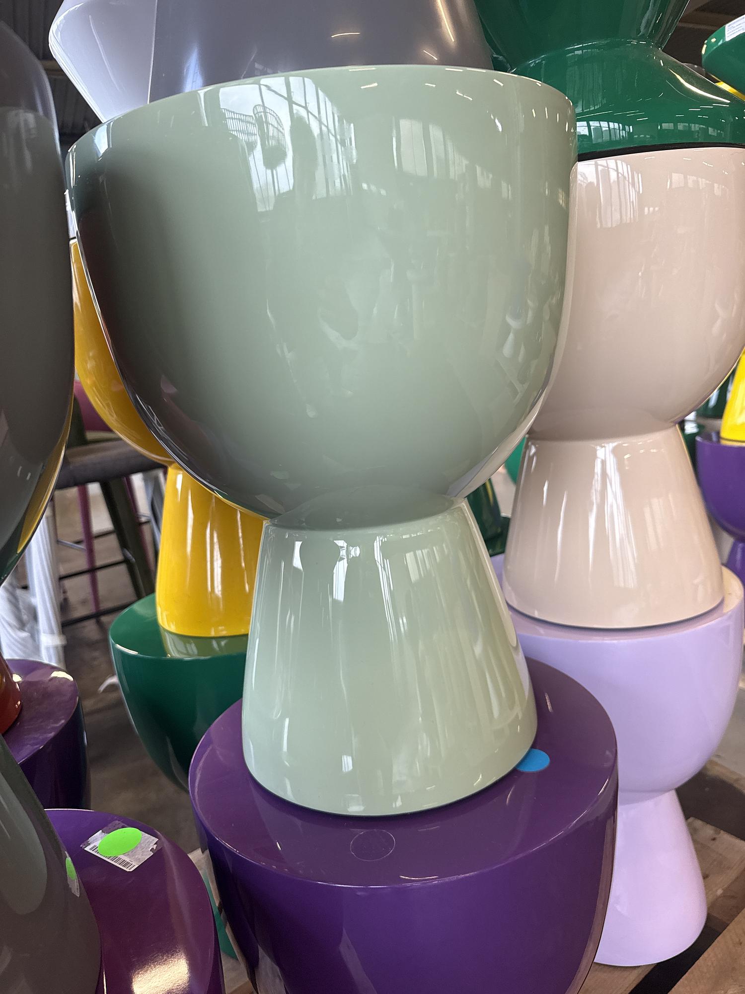 Tip Tap Hocker Olivgrün 2