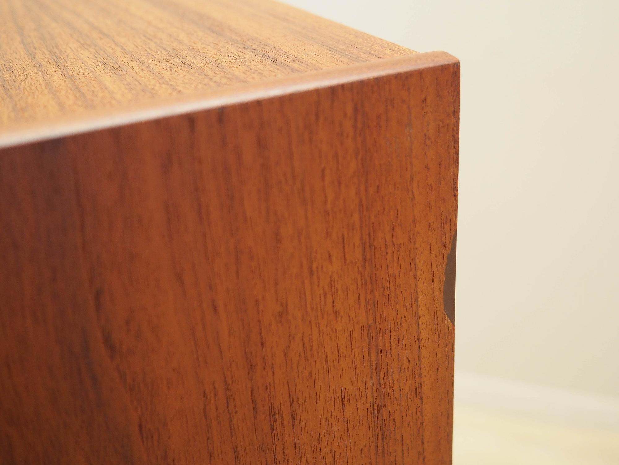 Teak-Kommode 1970er Jahre Braun 11