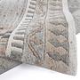 Nakarta 6030 Teppich Schurwolle Grau 60 x 90 cm 2