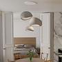3-Flammig Wabi Sabi Mossgreys Pendelleuchte Beton Grau 2