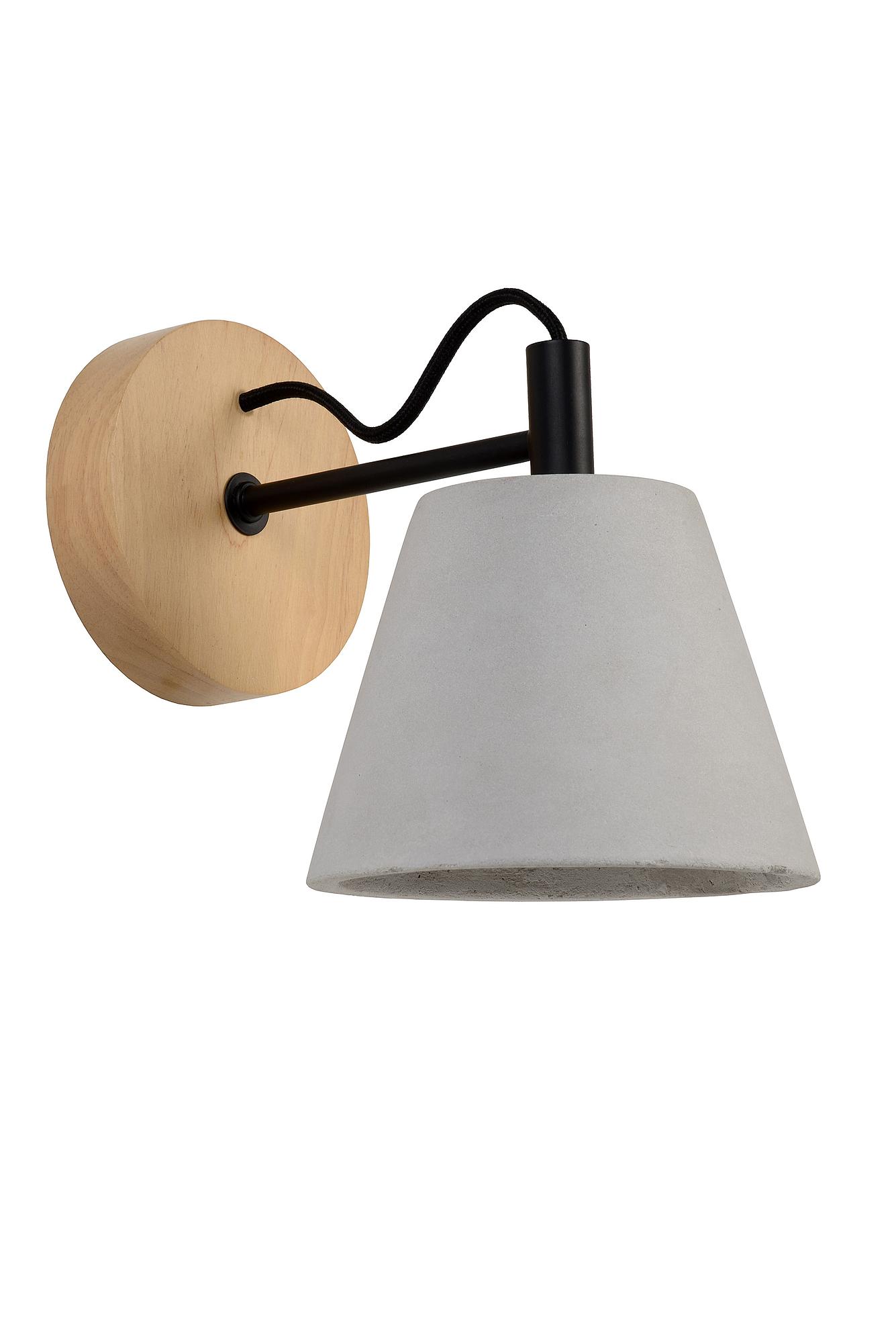 Possio Wall Lamp Artificial Stone Grey 4