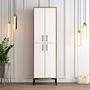 Benta Shoe Cabinet White 1
