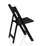 2x Travano Garden Chair Plastic Black 6