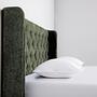 Arc™ Luxury Bett mit starren Rahmen Dunkelgrün 180 x 200 3