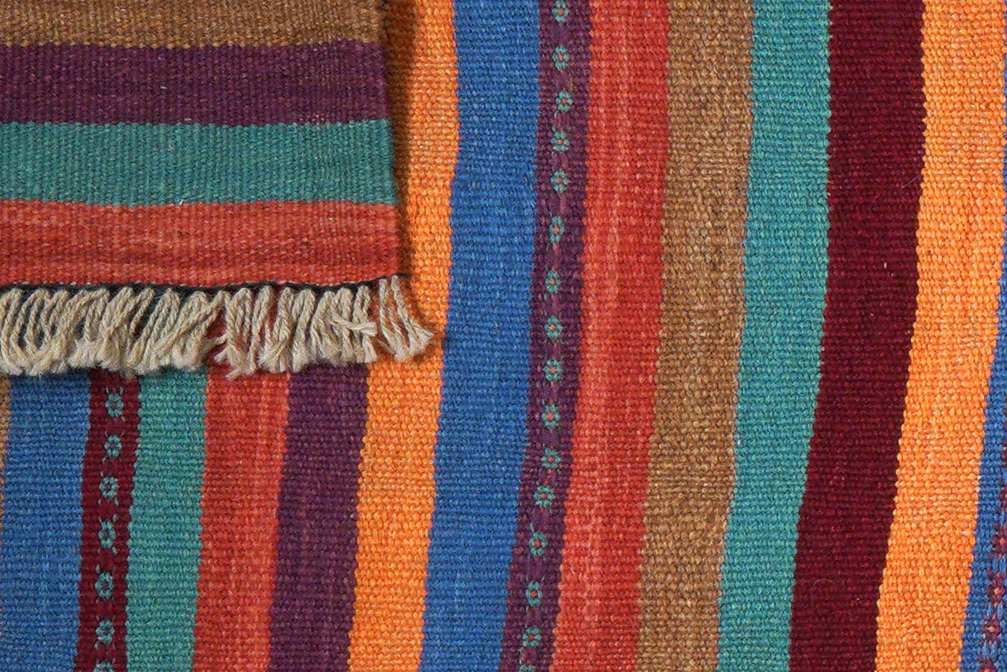 Kilim Gashgai Teppich Mehrfarbig 4
