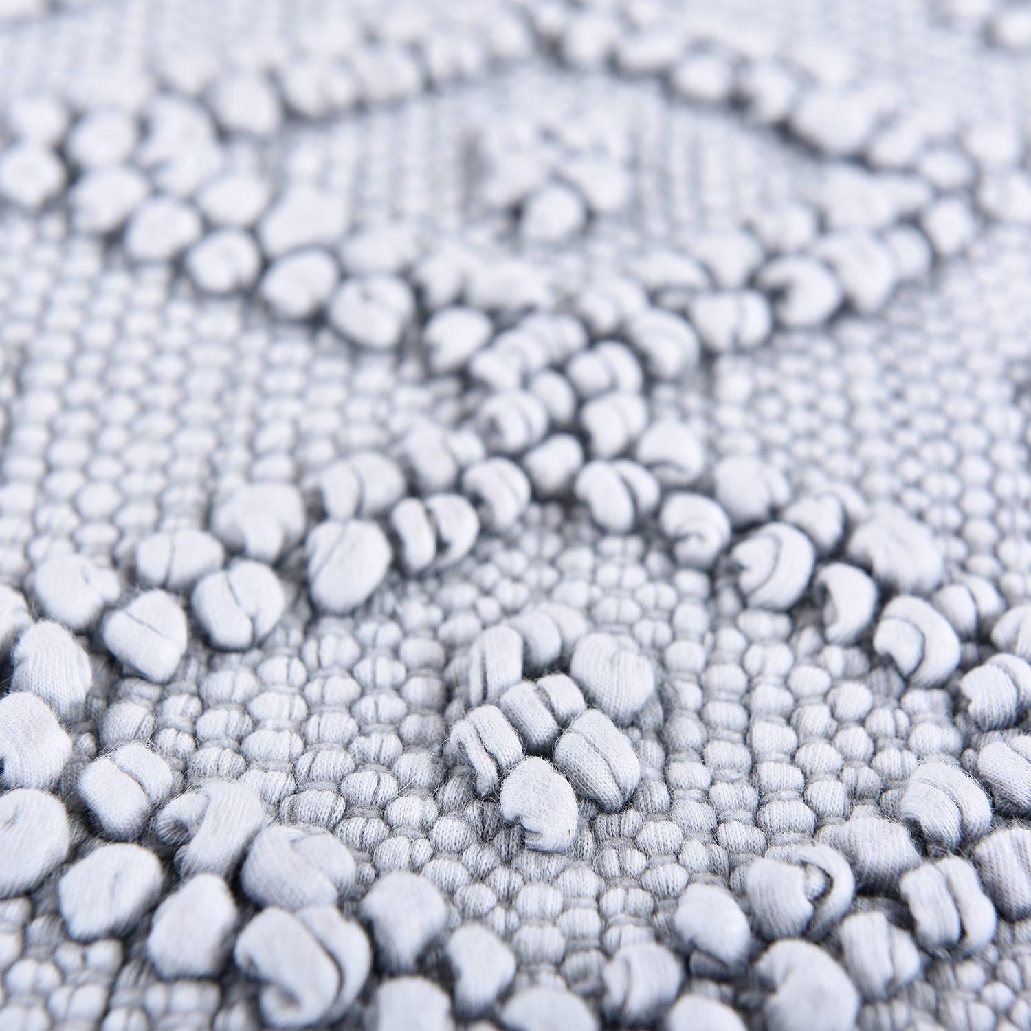 Bath mat Vintage Cotton Light Grey 1